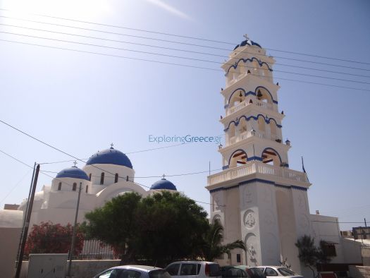 Τimios Stavros church at Perissa