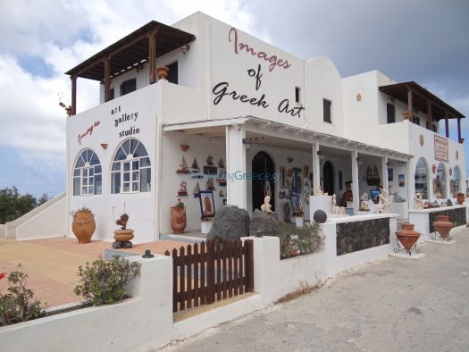 Cyclades - Santorini - Emborio - Images of Greek Art