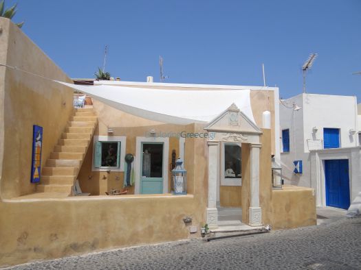 Cyclades - Santorini - Megalochori - Alpha Shop