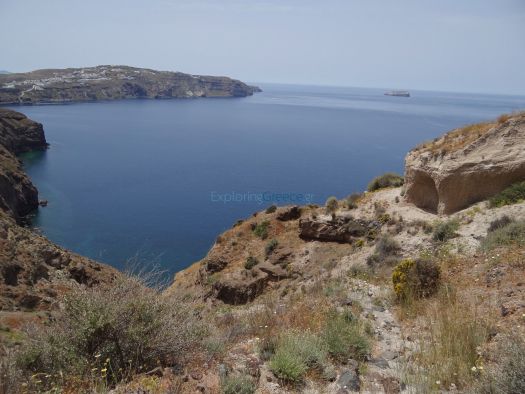 Santorini - Megalochori - Path to Thermi